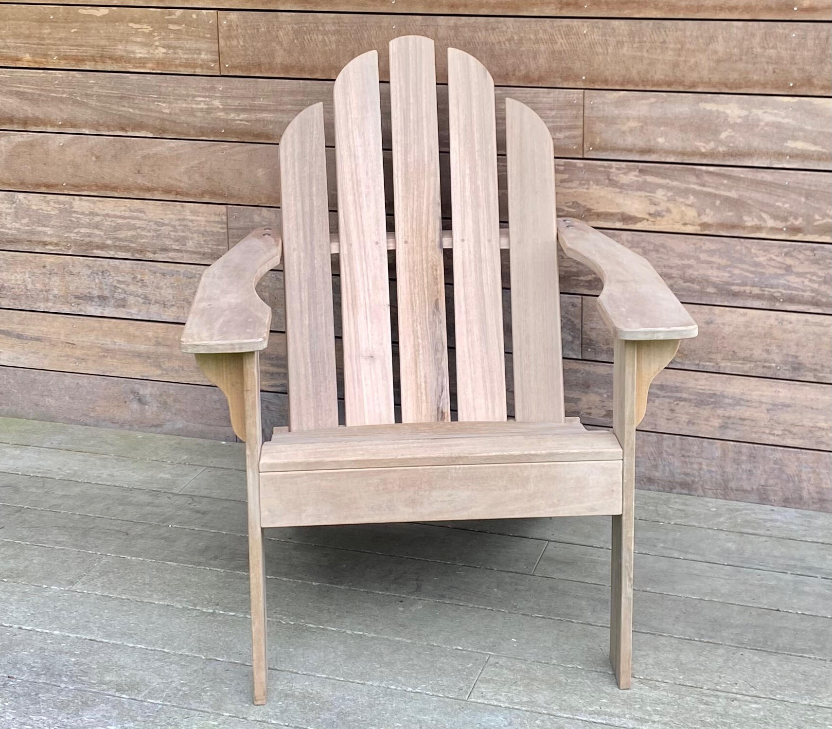 thorpe-adirondack-chair-nz.jpg Handcrafted Vitex Adirondack chair by Thorpe Carpentry NZ, premium outdoor chair made in Auckland New Zealand